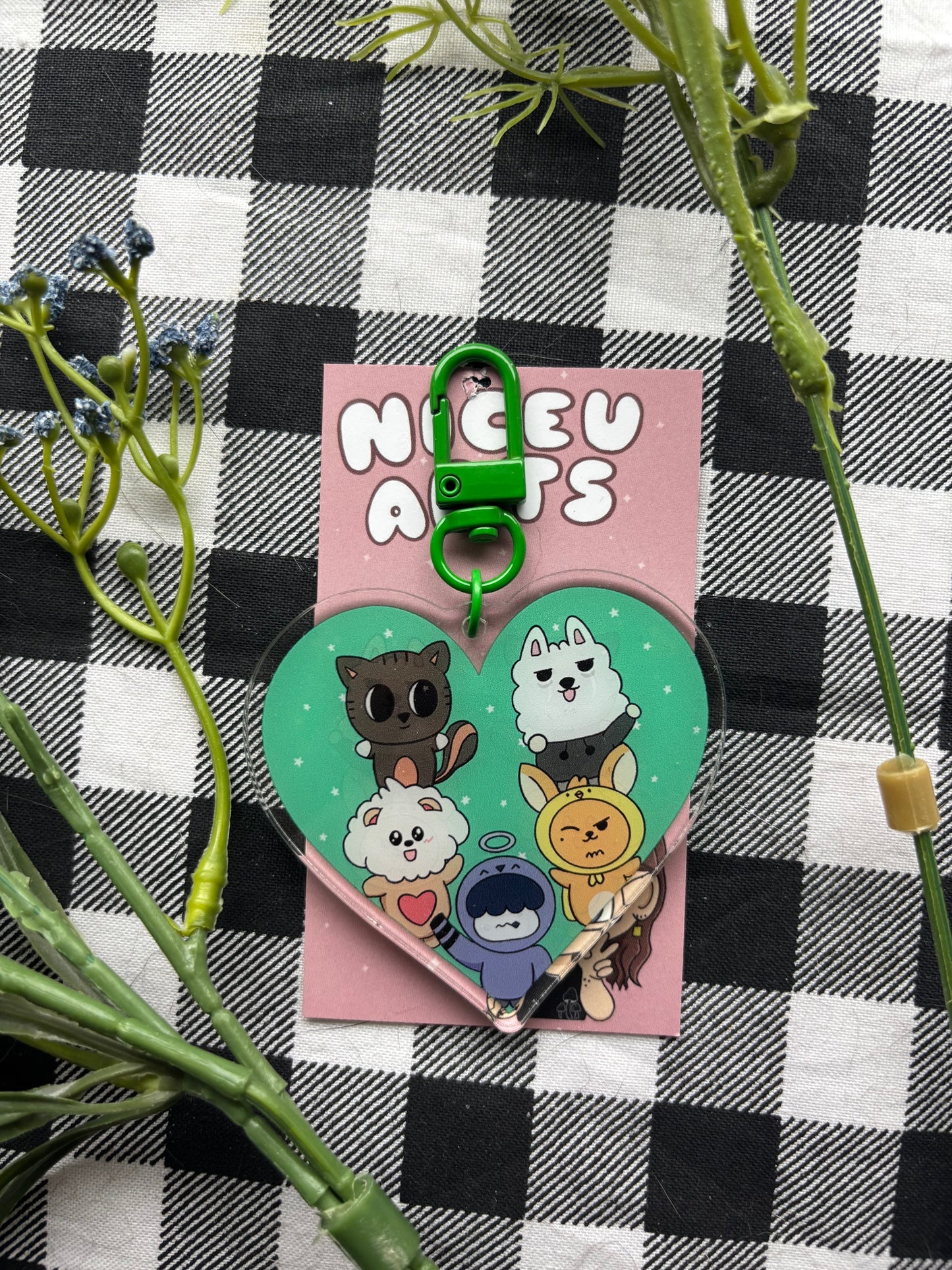 Moa Acrylic Keychain