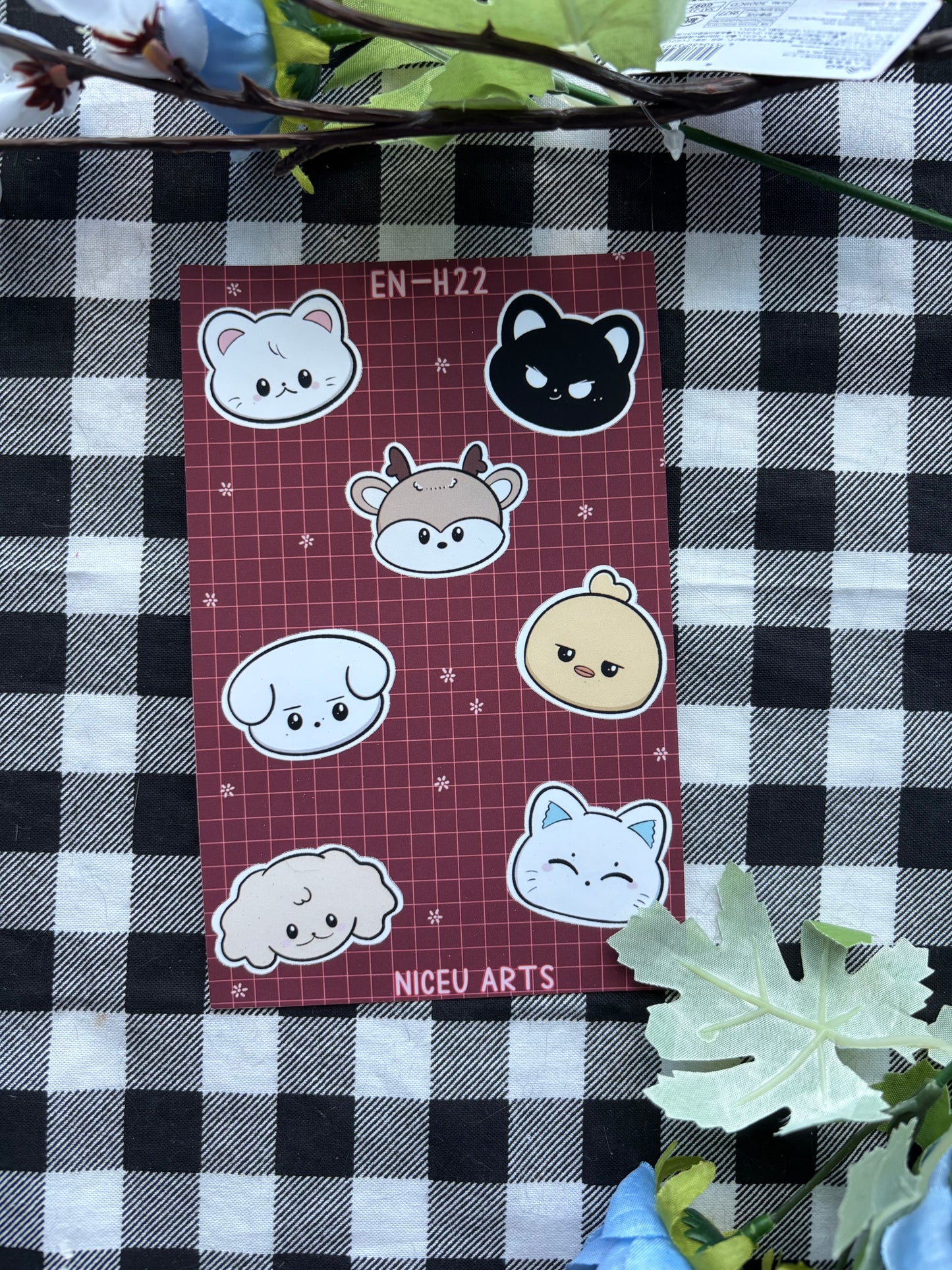 Enhypen sticker sheet