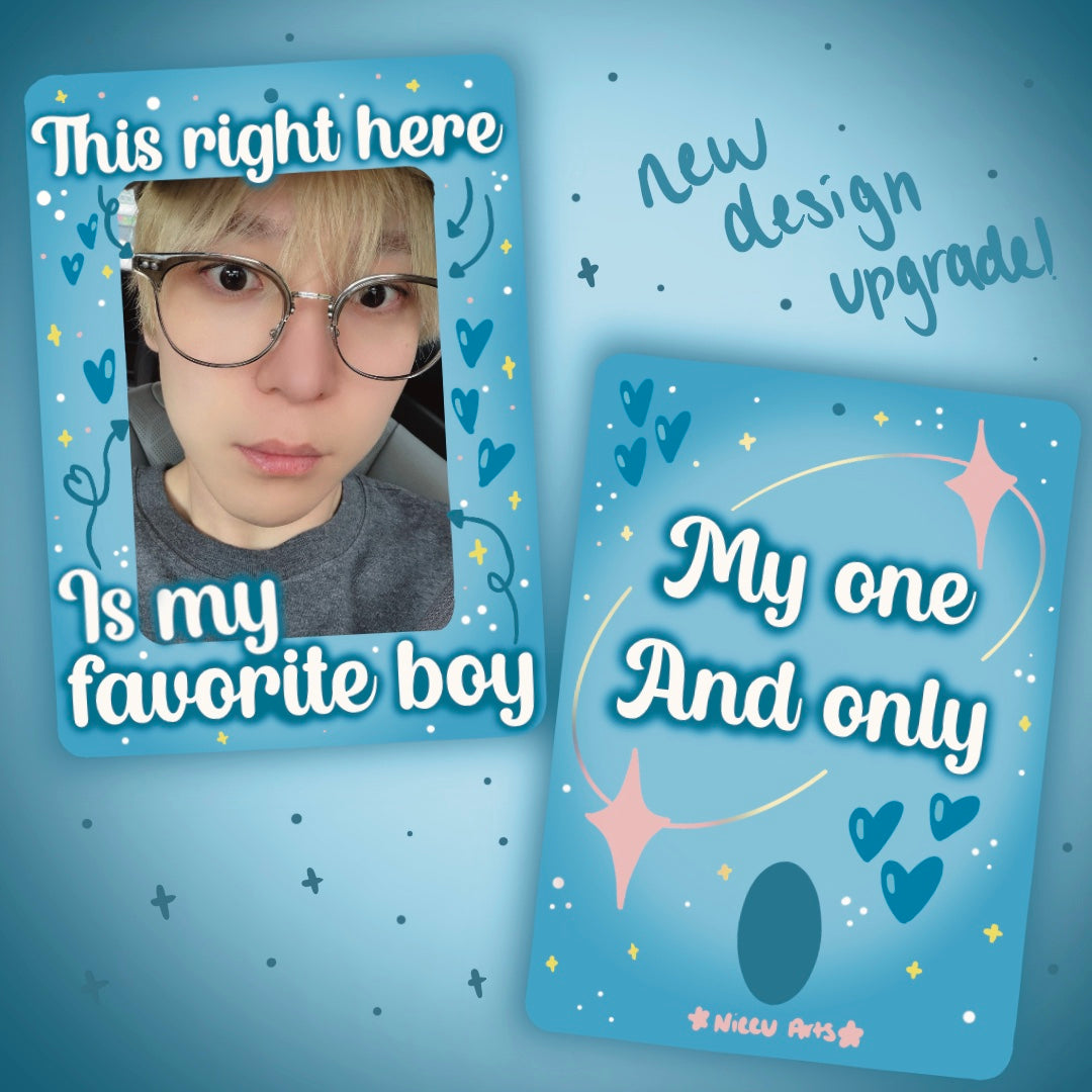 (Preorder) Fav Boy 2.0 pcholder