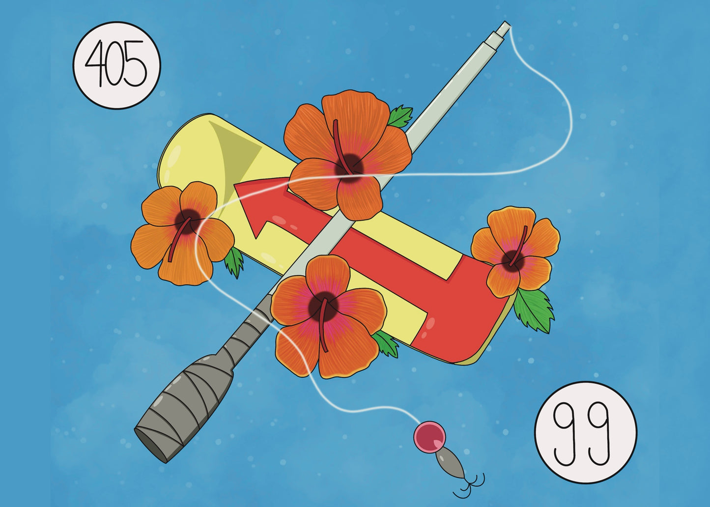 Two besties items floral