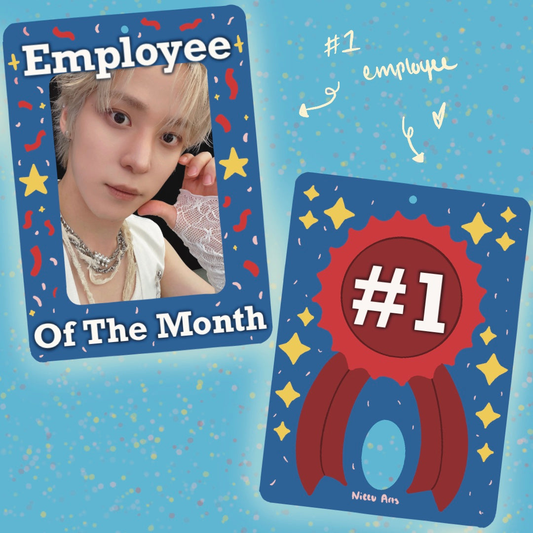 (PREORDER) Employee of the month pc holder