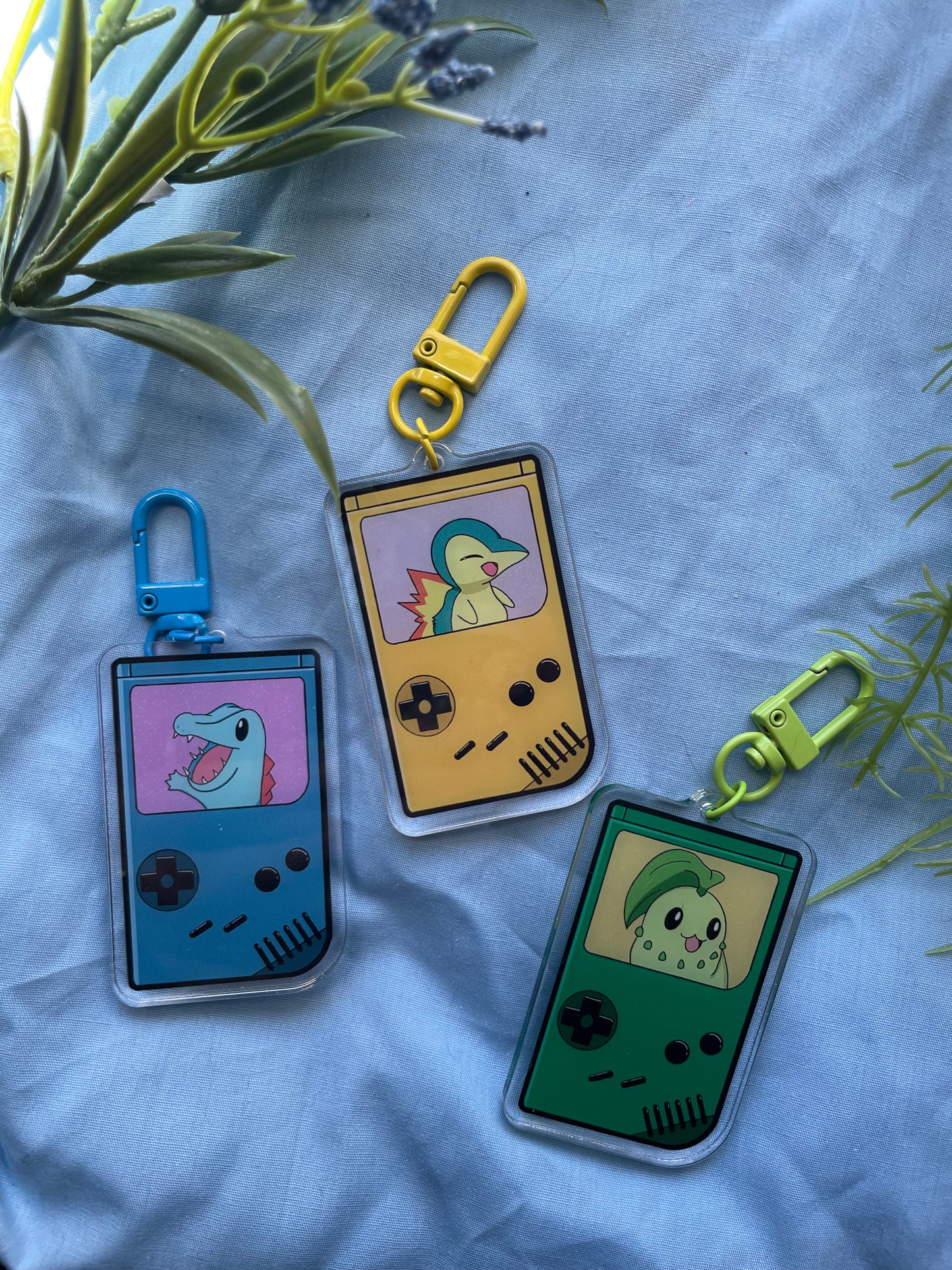 Gen 2 gameboy keychains