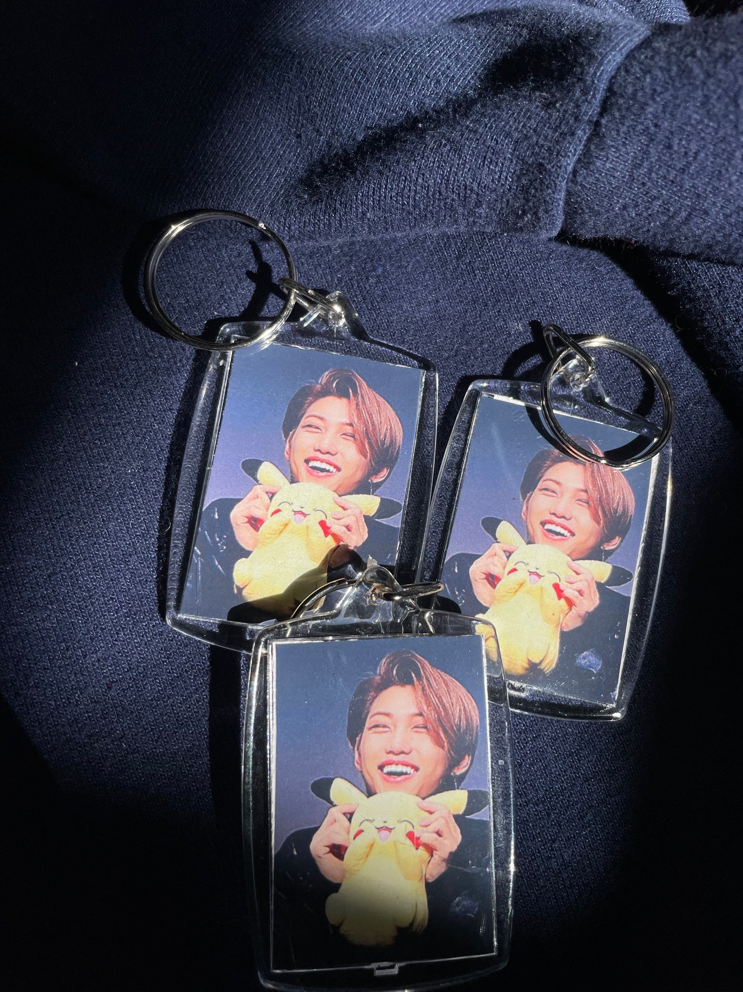 SKZ photo keychains