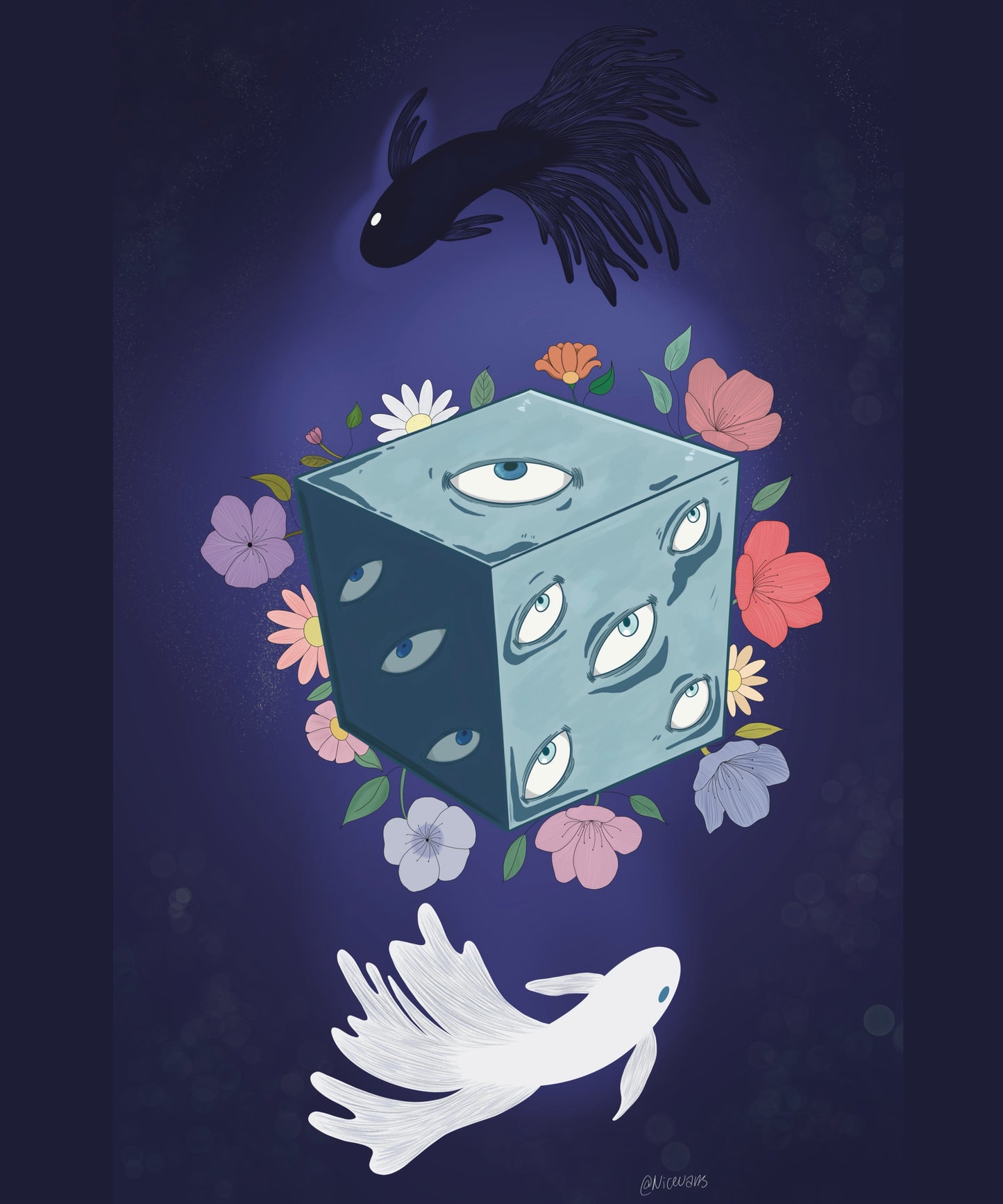 Beta prison cube floral