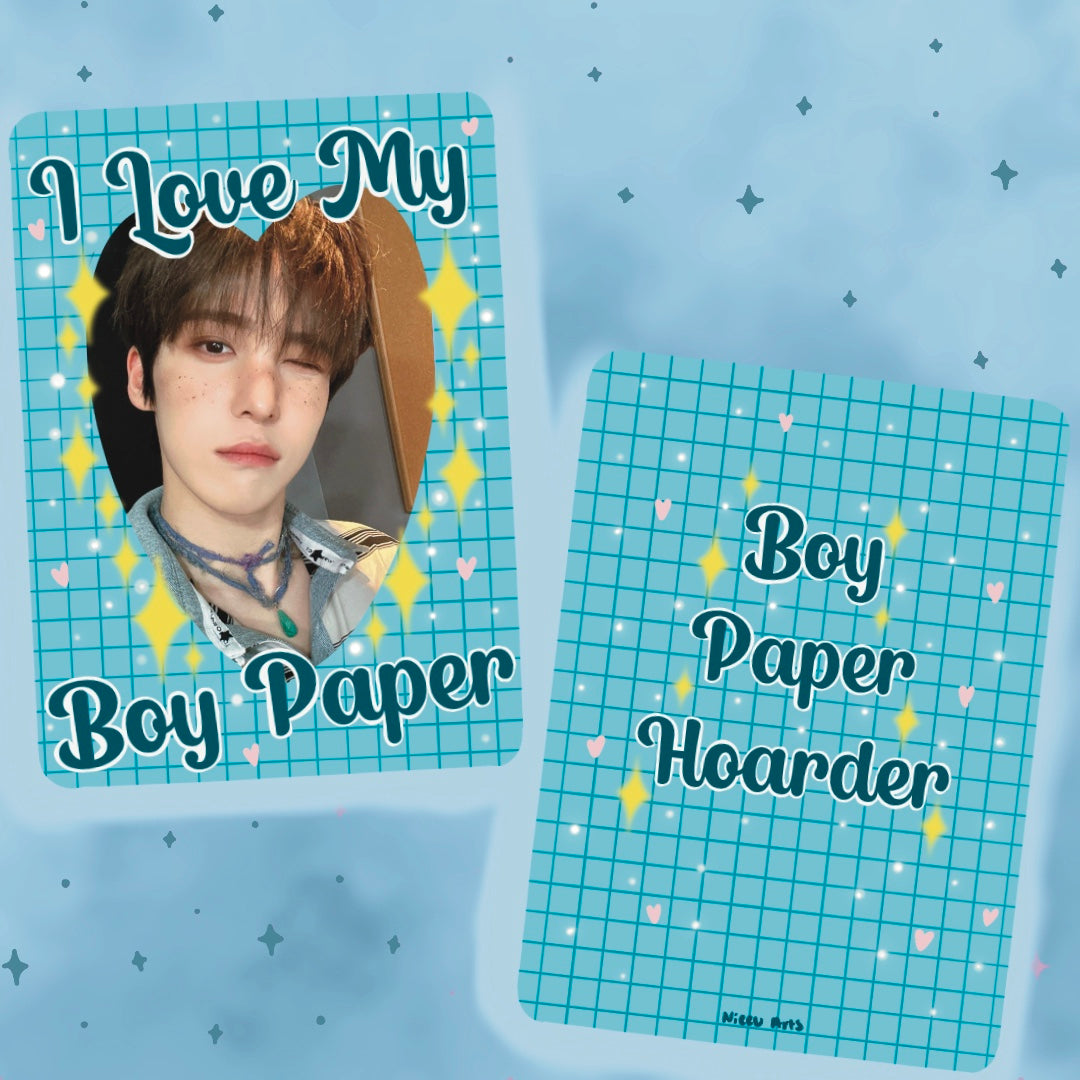 Boy Paper Pc Holder