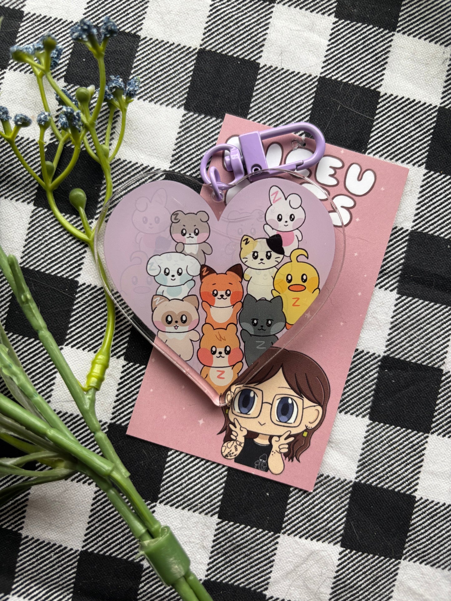Zb1 Acrylic Keychain