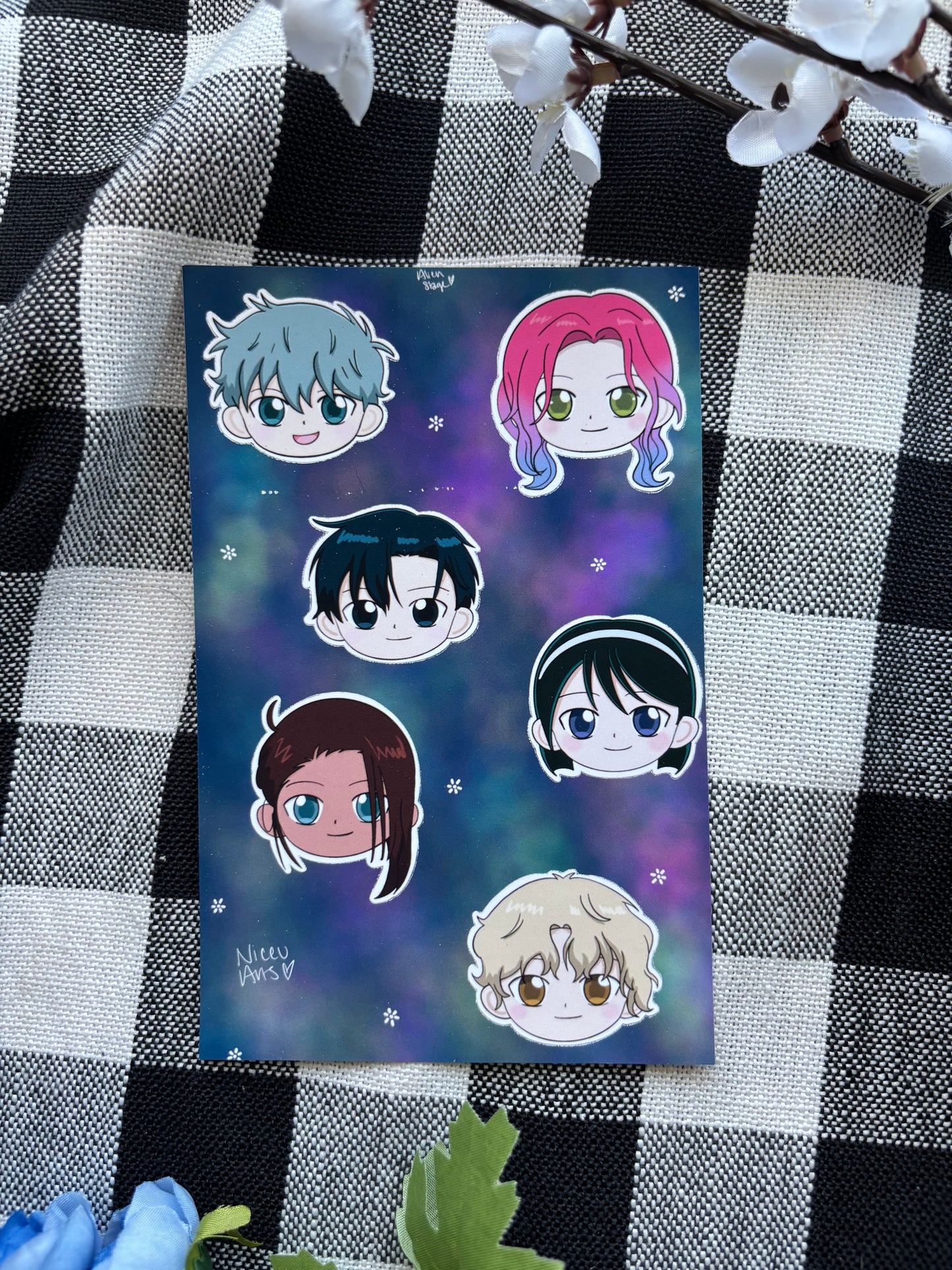 ANS Sticker sheet
