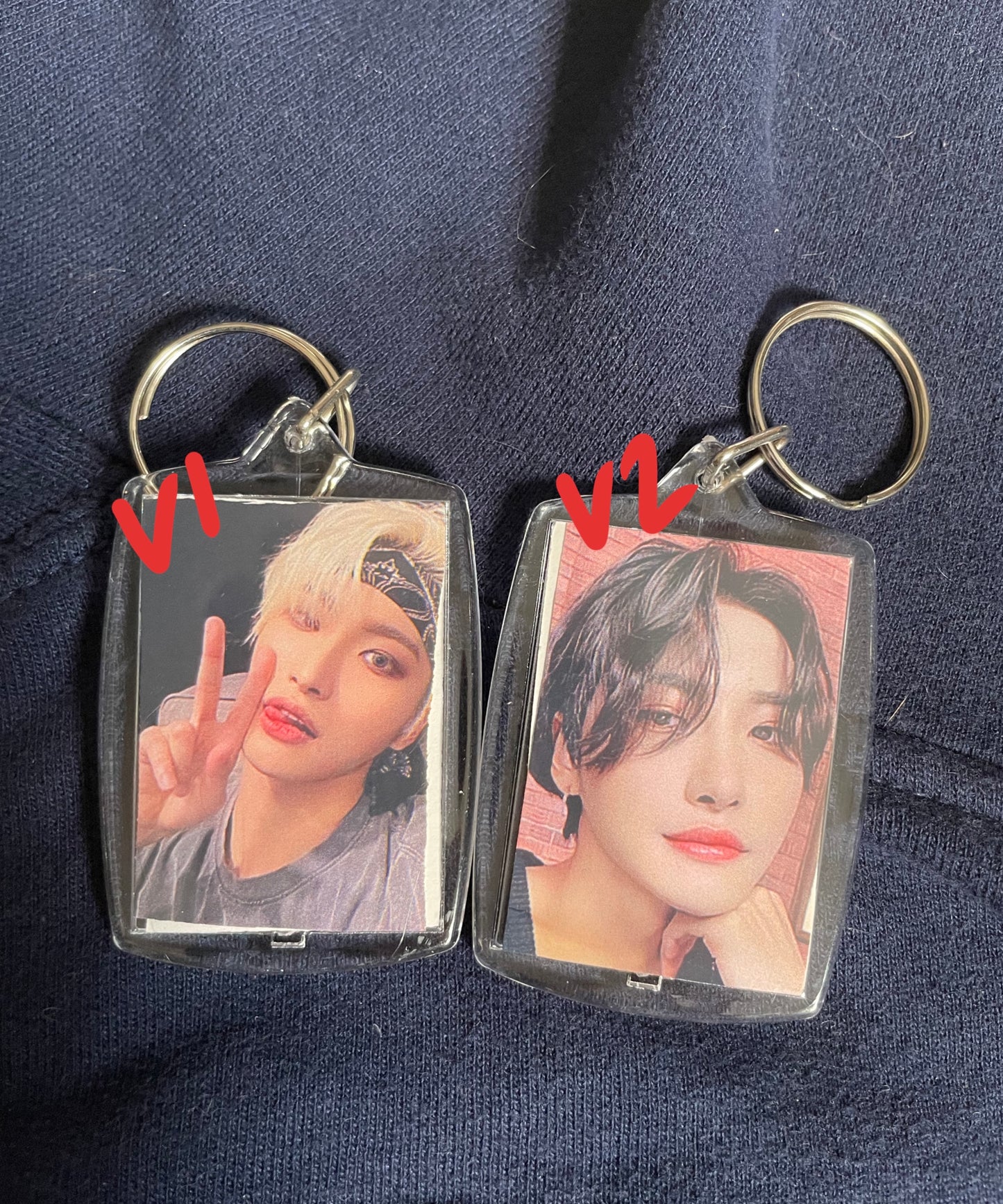 Ateez keychains