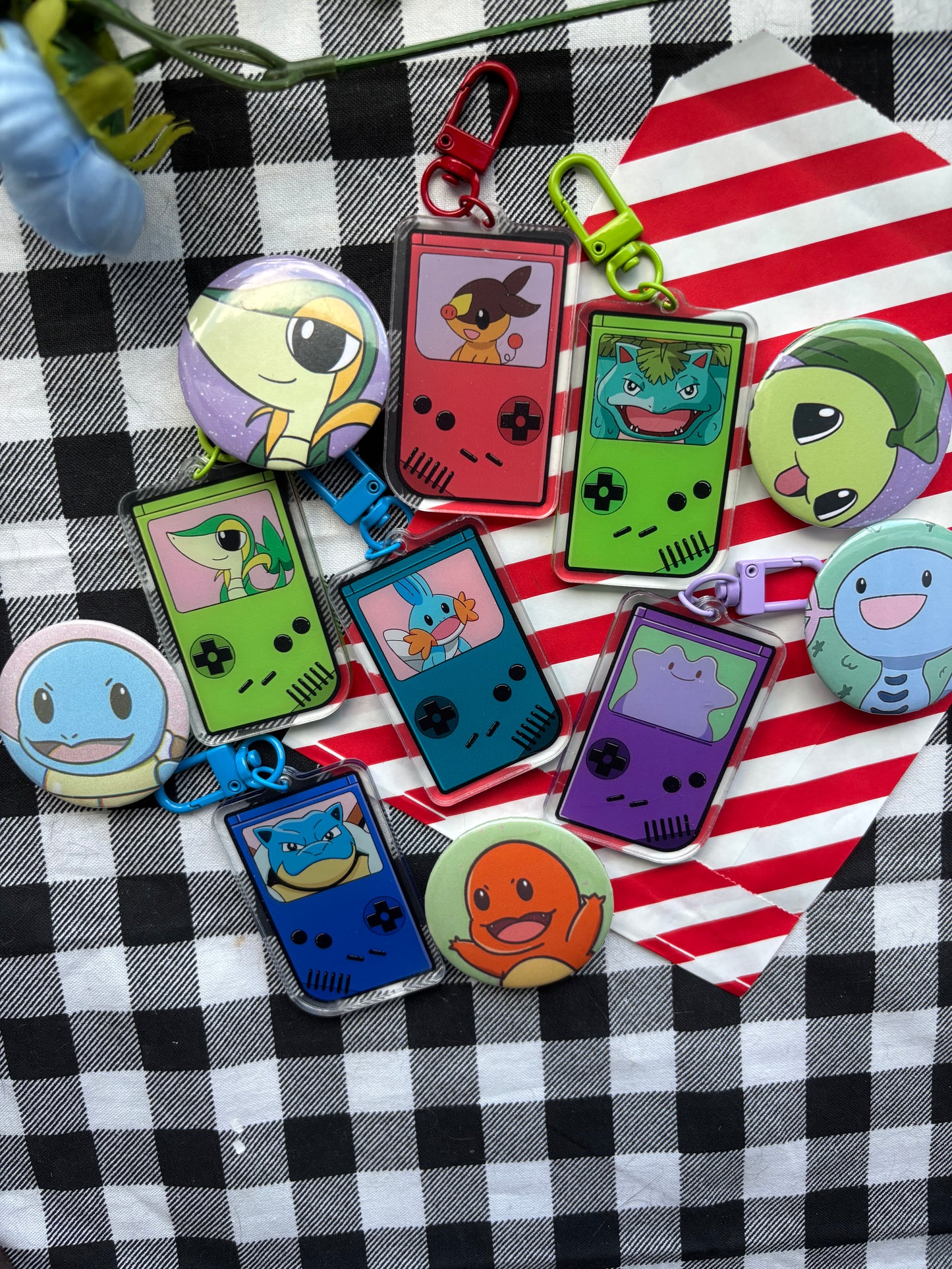 Pokemon keychain mystery packs