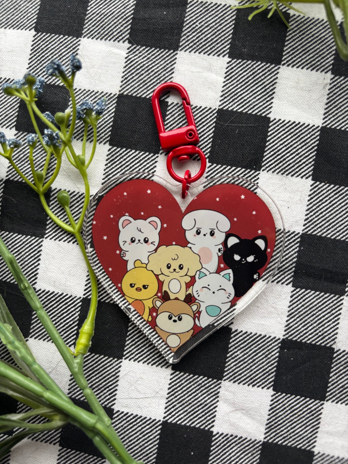 Enha Acrylic Keychain