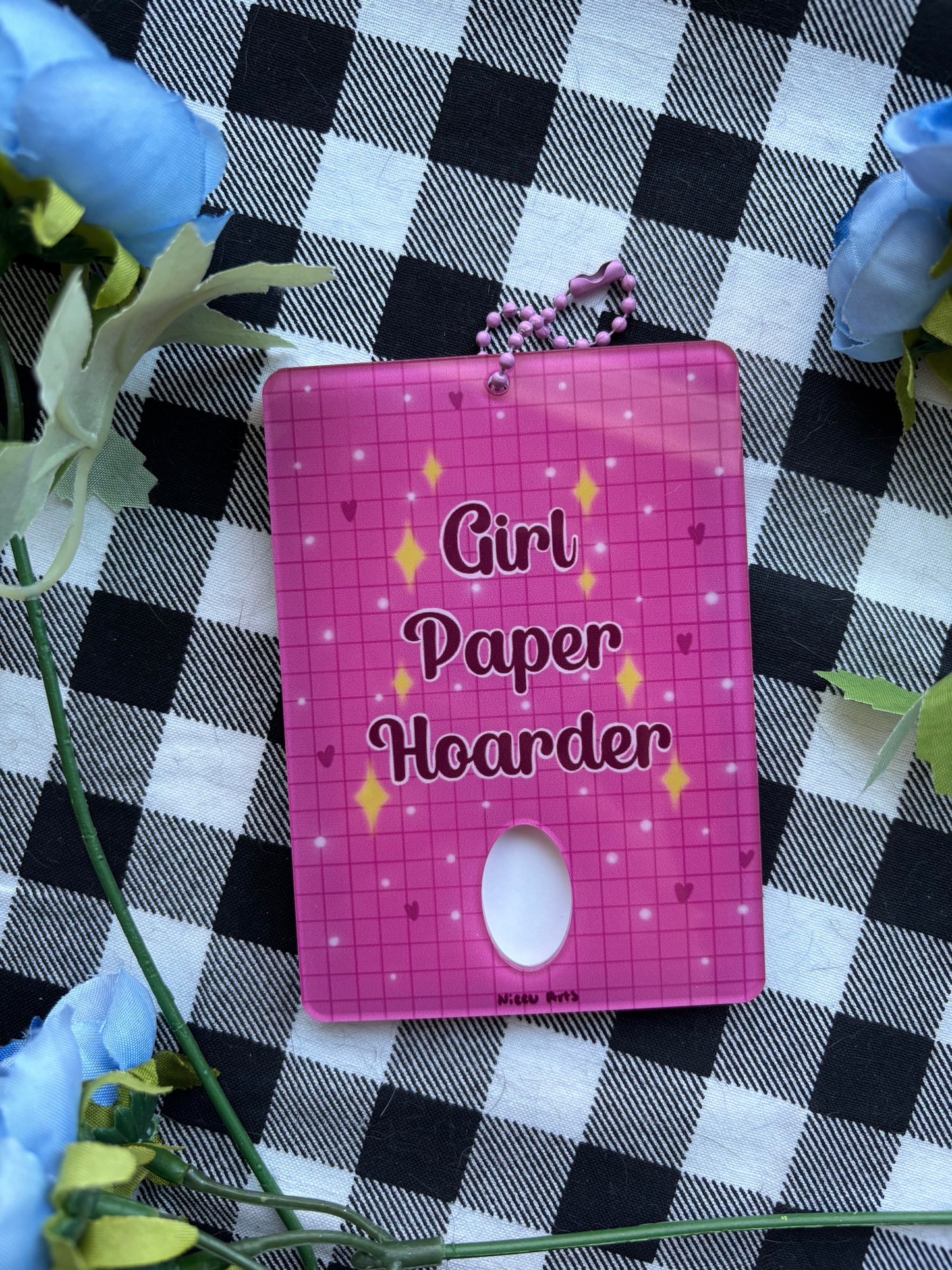 Girl Paper Pc Holder