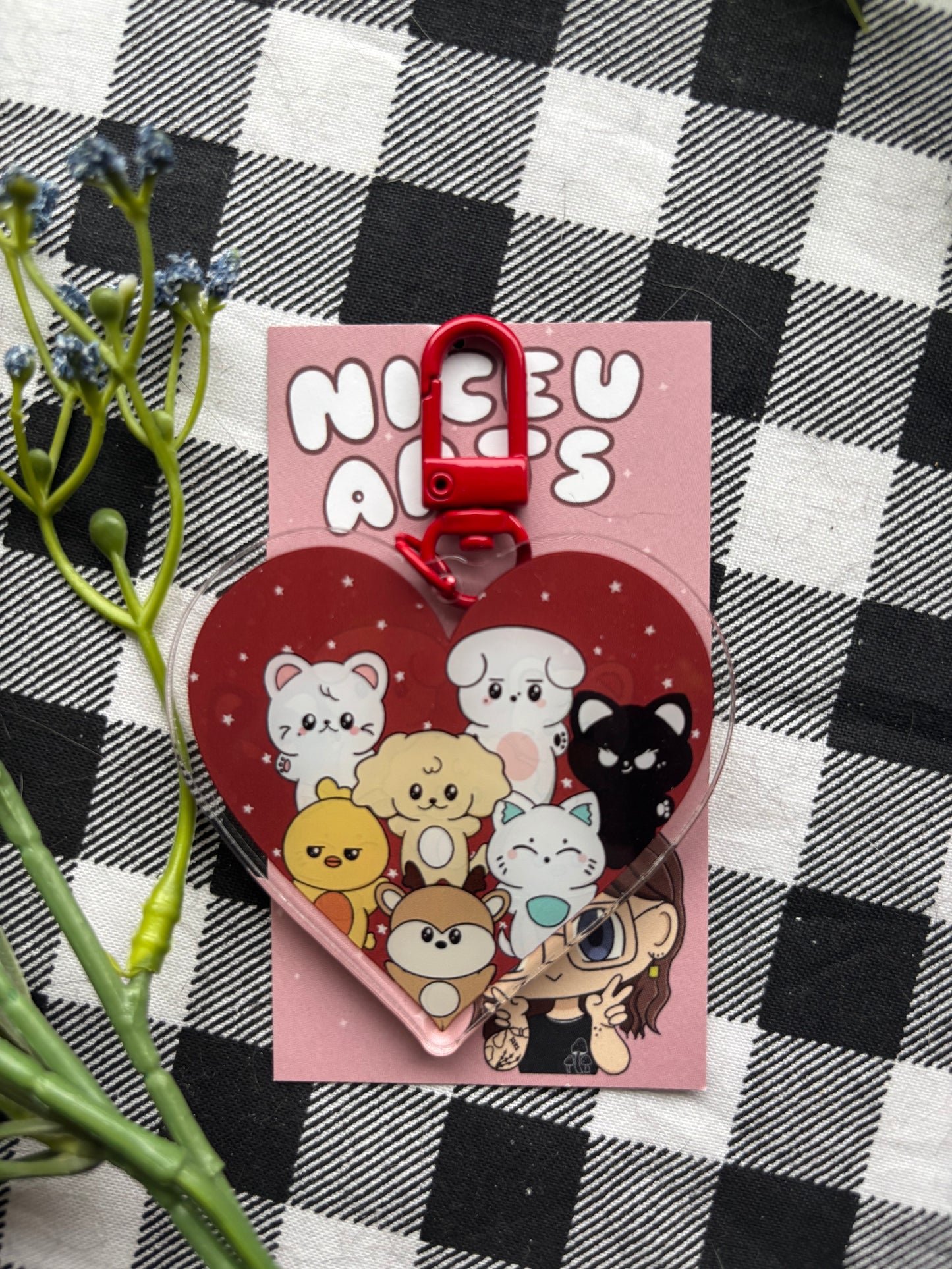 Enha Acrylic Keychain