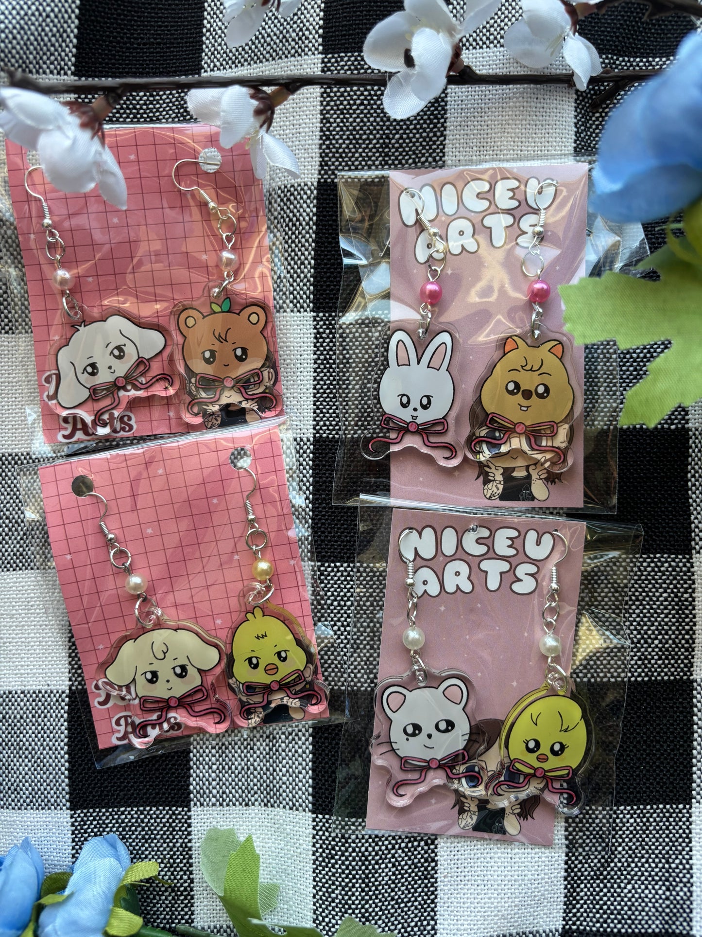 Kpop Duo Earrings