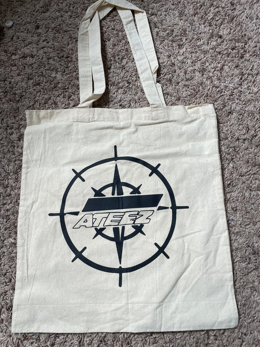 Ateez tote bags