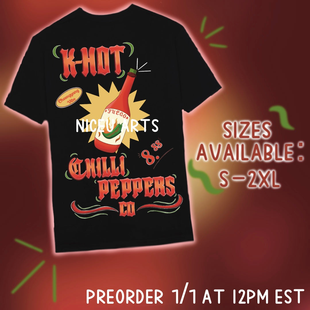 (Preorder) K hot tshirt