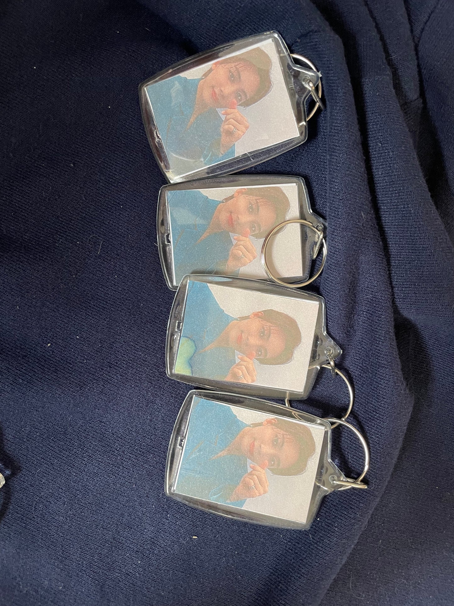 Seventeen keychains