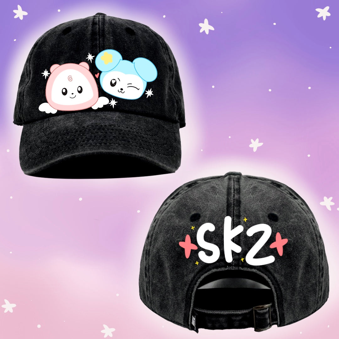 SKZ embroidered Vintage dad cap