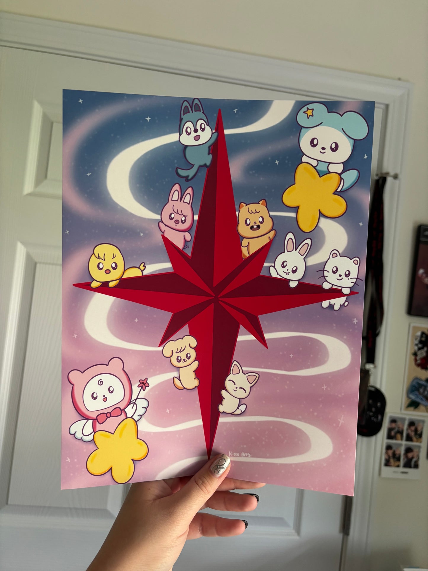Staylight Compass print