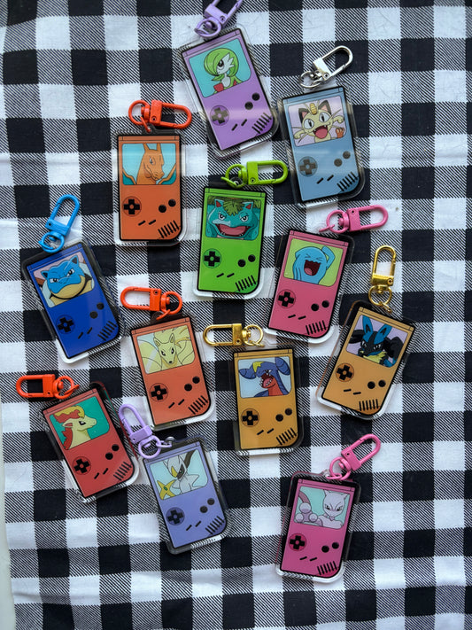 Poke keychains