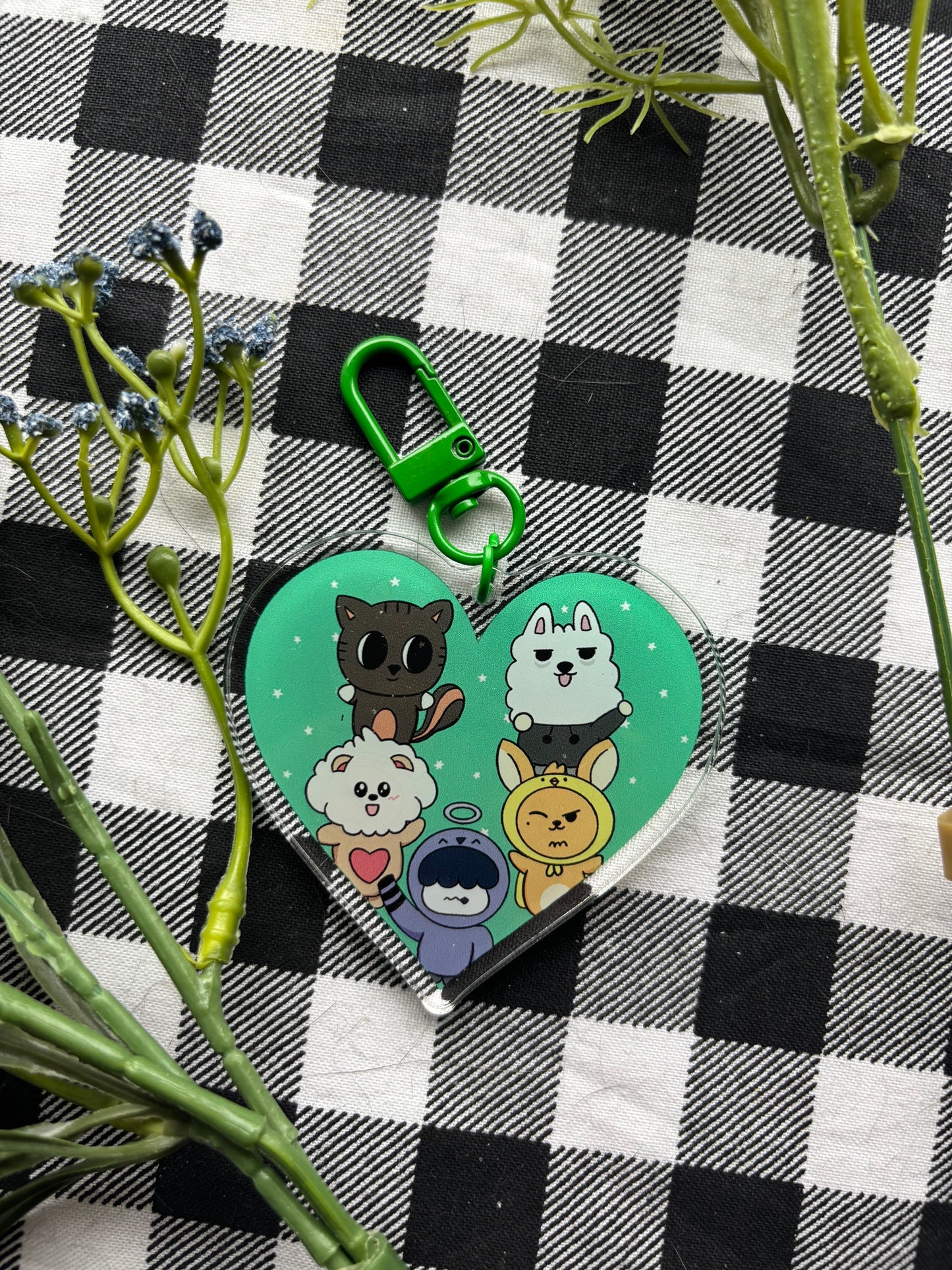 Moa Acrylic Keychain