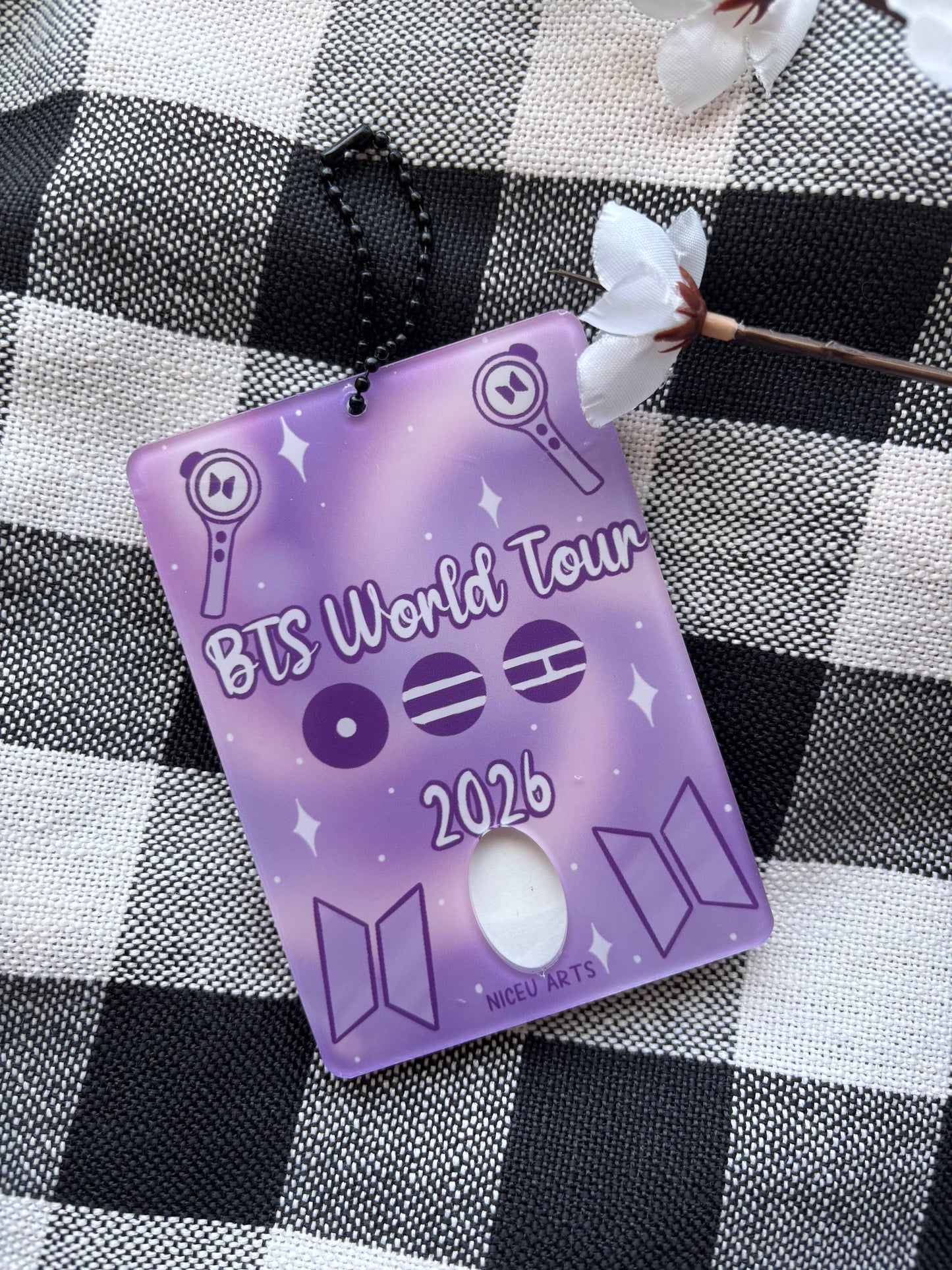BTS world tour photocard holders