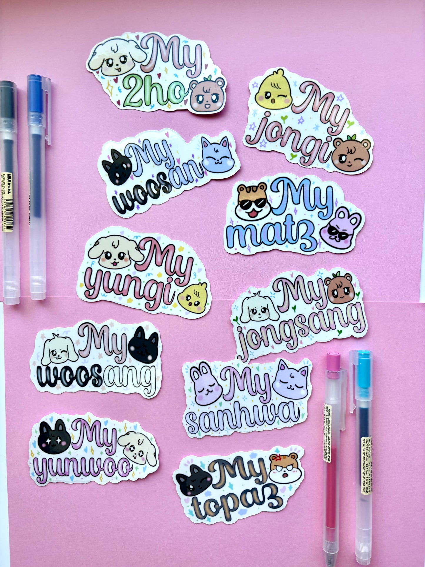 Teez Duo Stickers