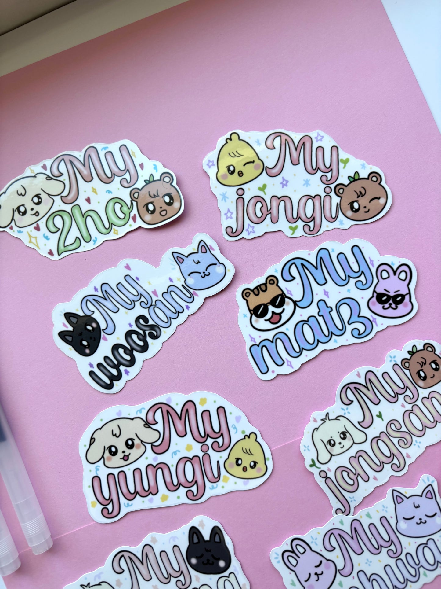 Teez Duo Stickers